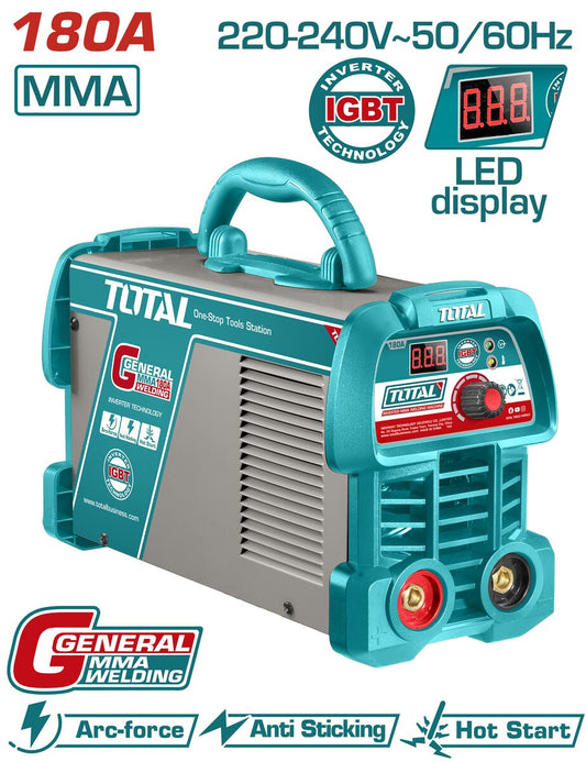 Poste à souder inverseur MMA 180A TOTAL