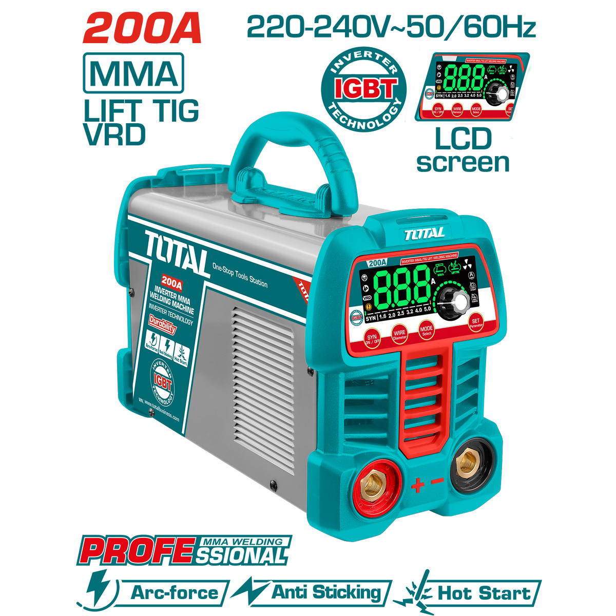 Machine à souder Inverter MMA/TIG Lift