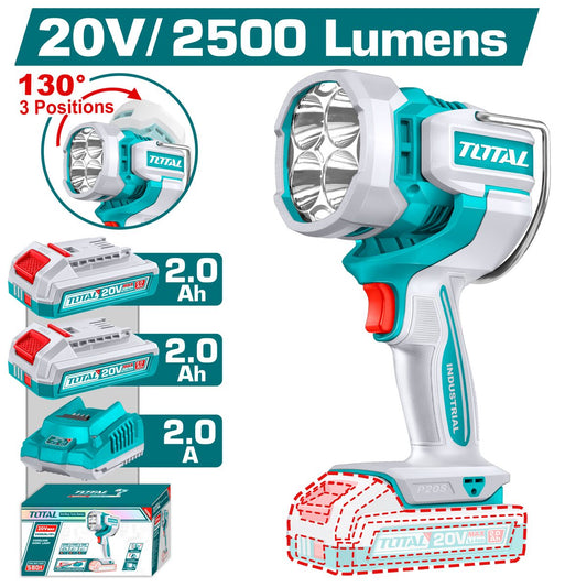 Lampe de travail sans fil TOTAL TWLI20887