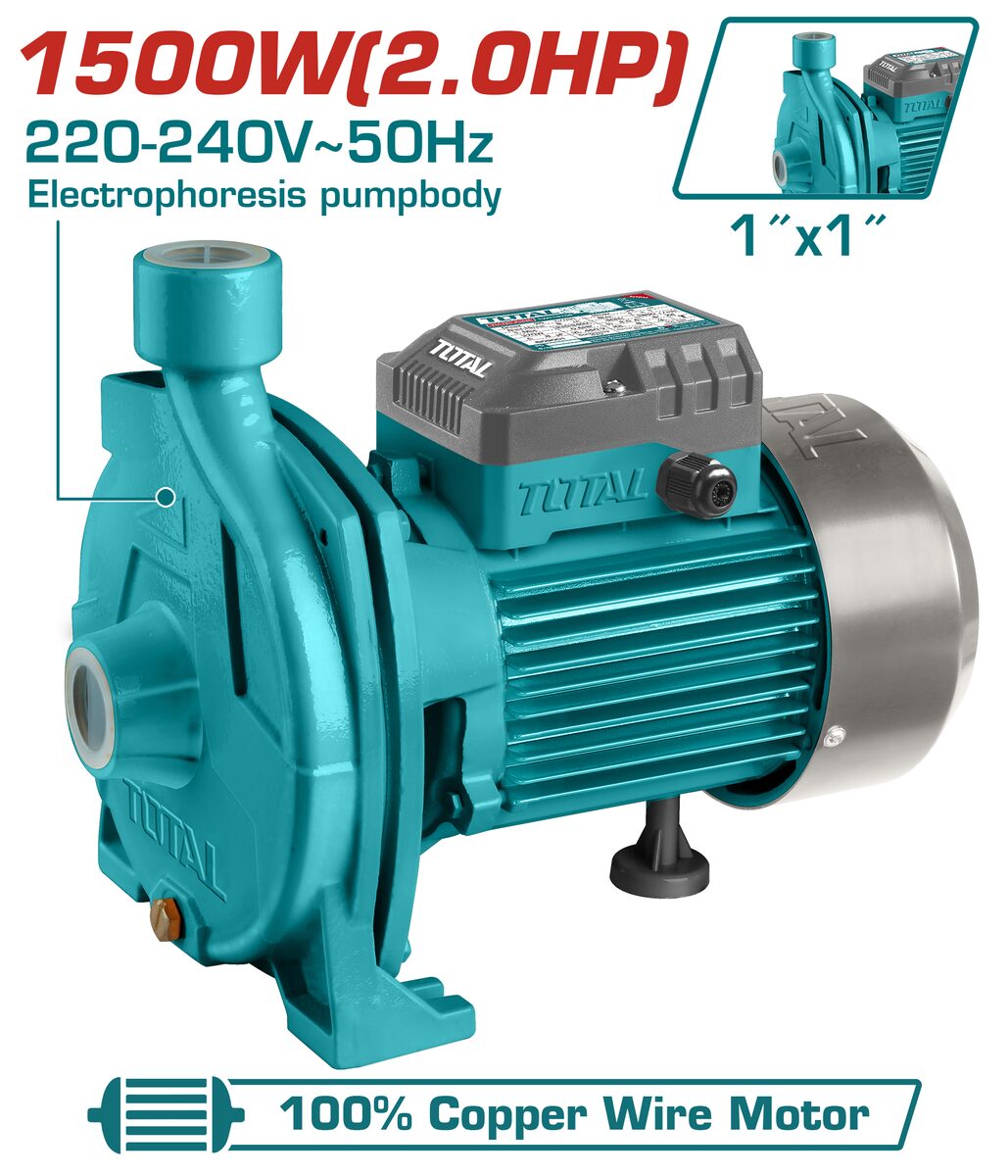 Pompe à eau 1500W TOTAL