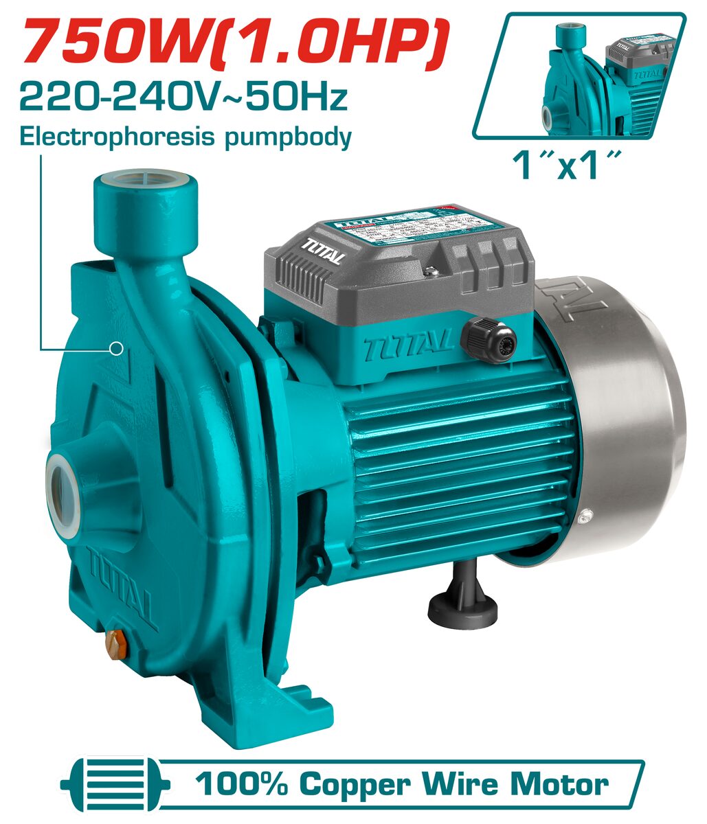 Pompe à eau 750W TOTAL TWP27506
