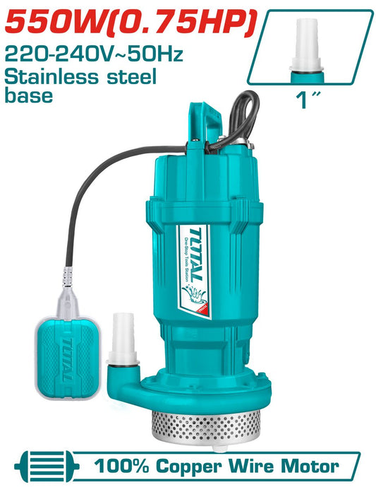 Pompe submersible 550W TOTAL TWP65506