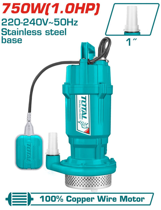 Pompe submersible 750W TOTAL